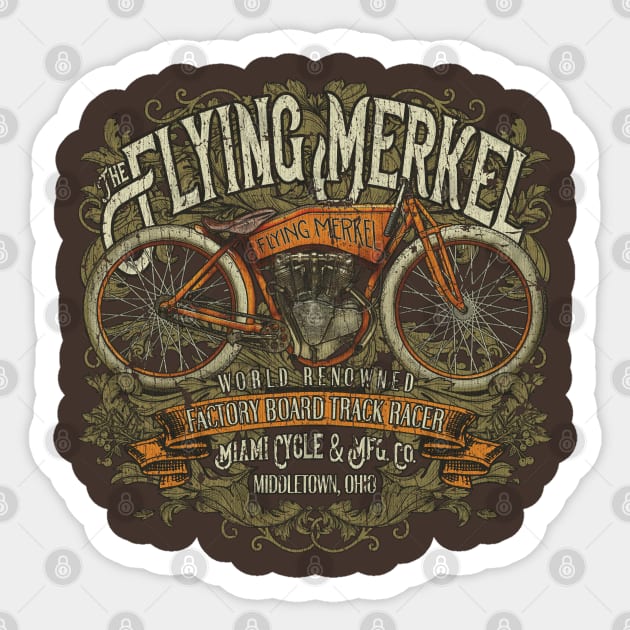 The Flying Merkel 1911 Sticker by JCD666